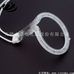Infrared coated white shaped tube