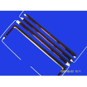 Ruby halogen heating tube