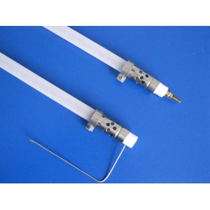 Infrared paint heating tube