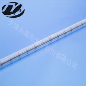 White coated heating tube