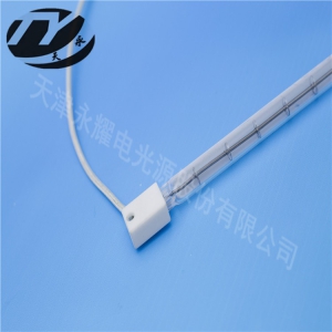 White coated heating tube