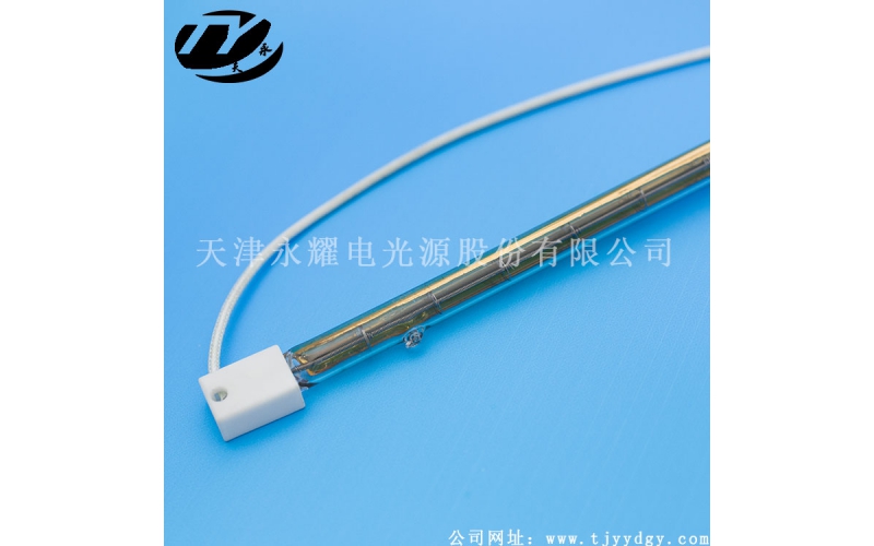 Infrared semi gold-plated heating tube