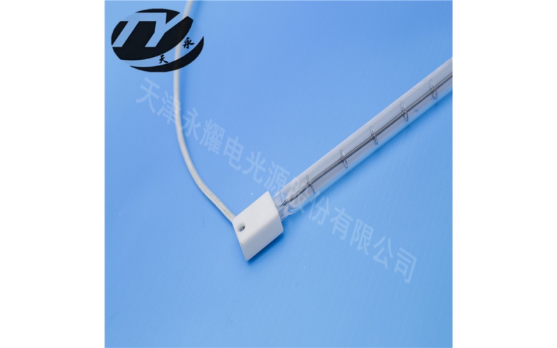 White coated heating tube